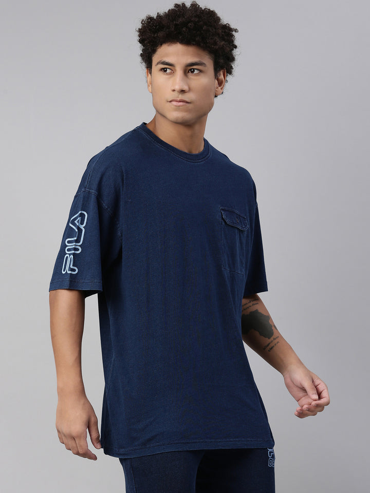 Fila Black Jonas Men's Boxy T-Shirt