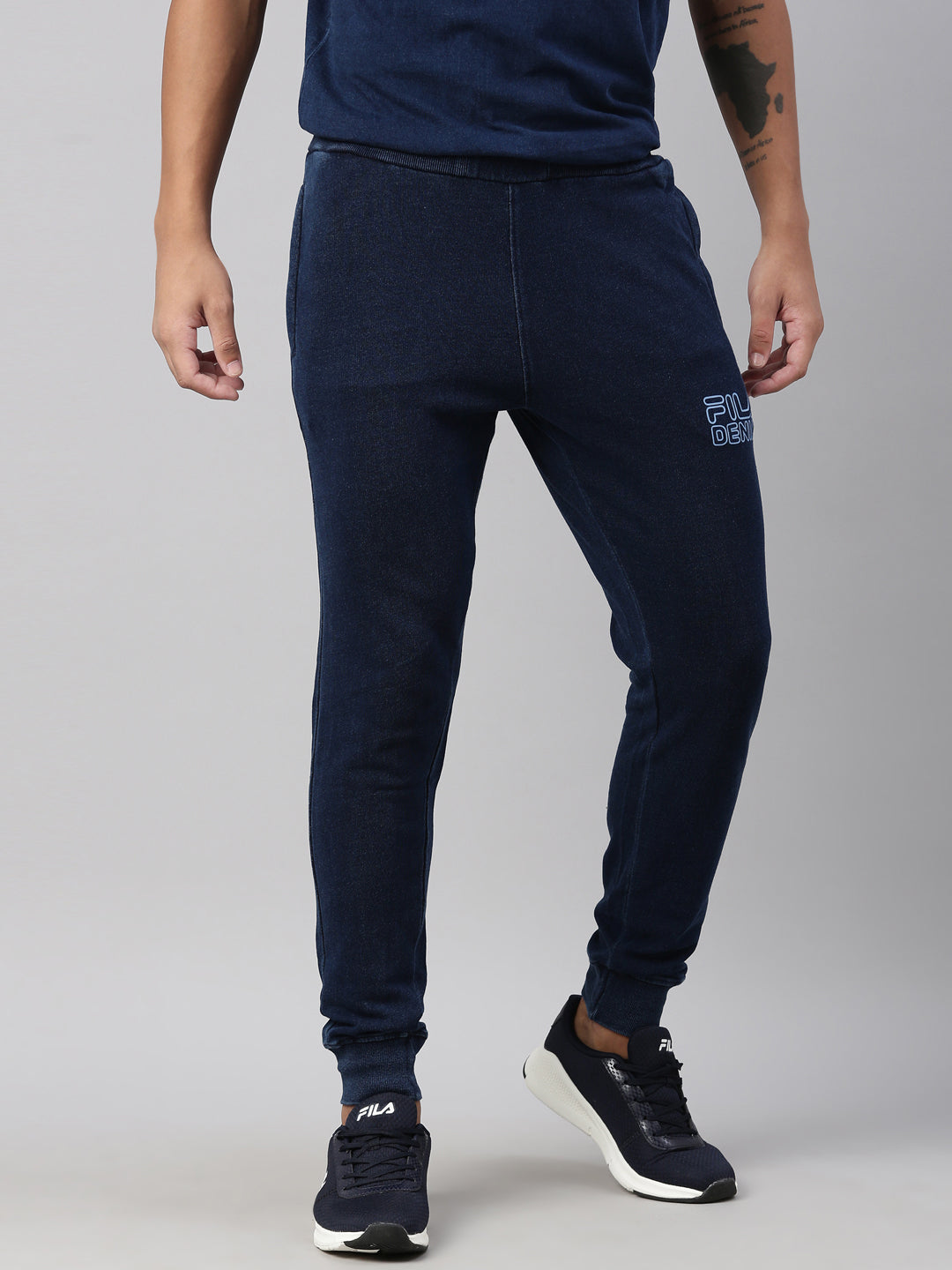 Fila Black Miles Men's Ribbed Jogger