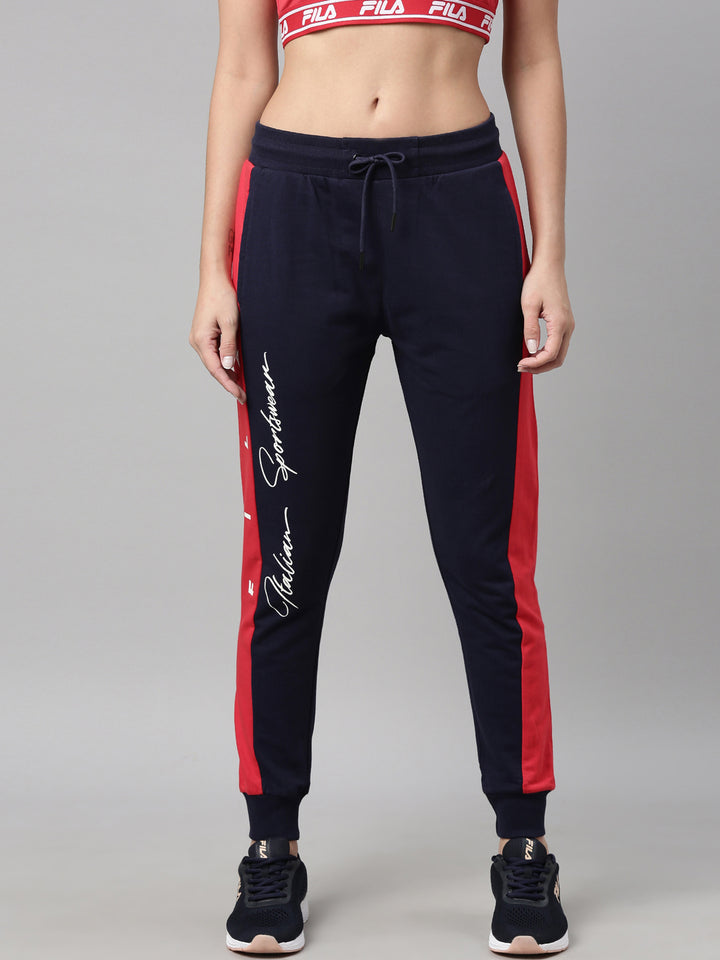 Fila Red Lilato BTM Women's Cuffed Jogger
