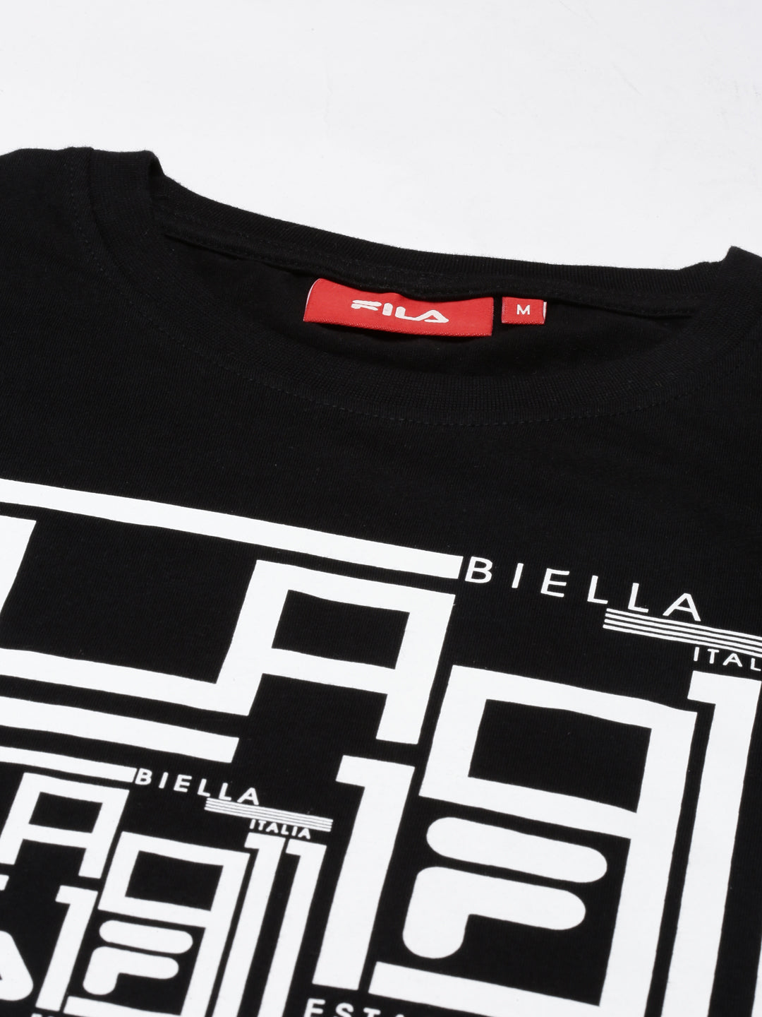Fila Grey Bam Men's Cut and Sew T-Shirt