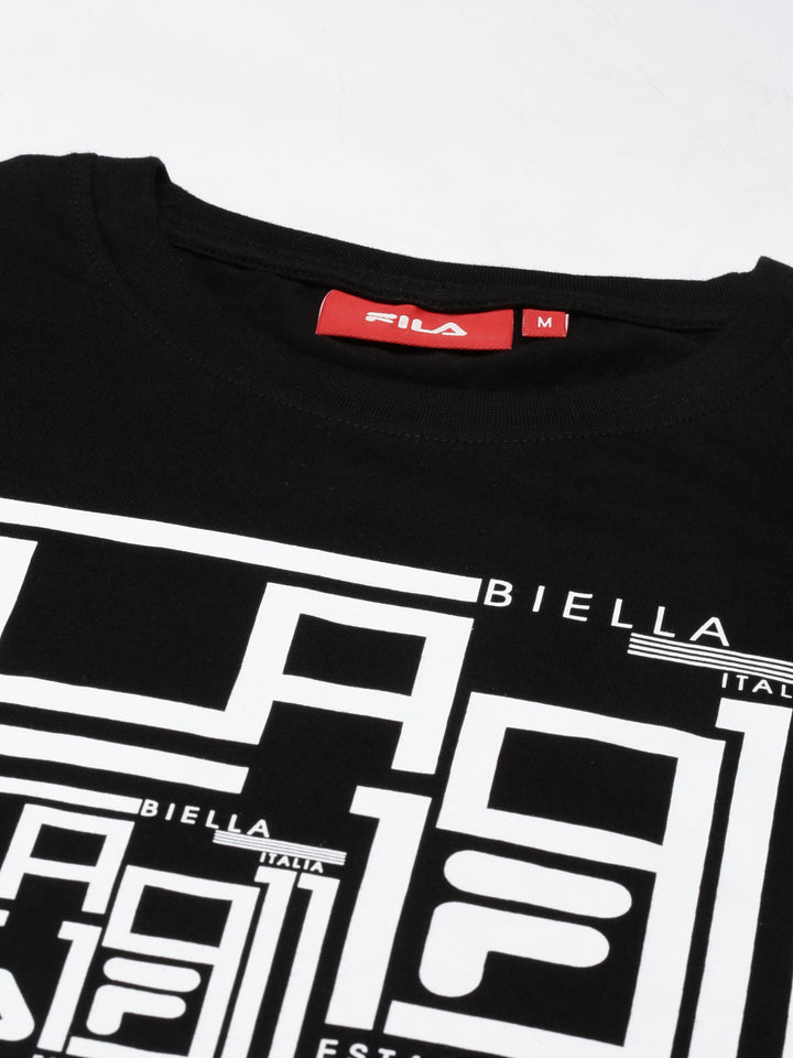 Fila Grey Bam Men's Cut and Sew T-Shirt