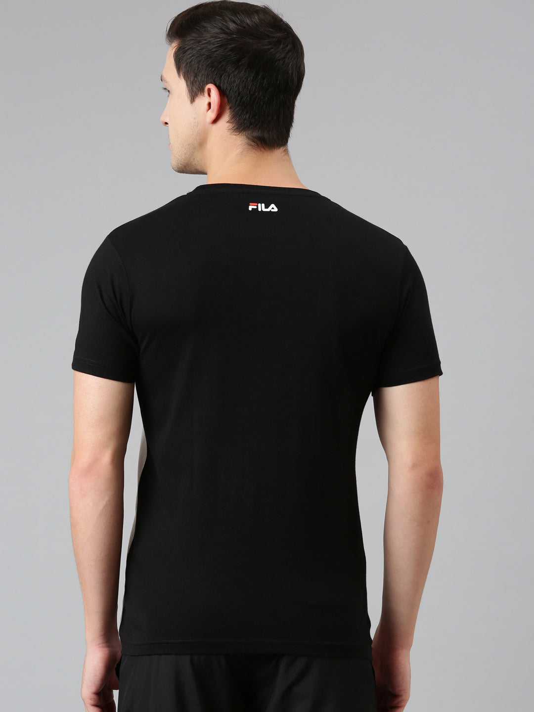 Fila Grey Bam Men's Cut and Sew T-Shirt