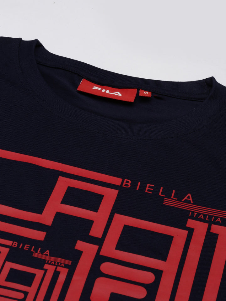 Fila Grey Bam Men's Cut and Sew T-Shirt