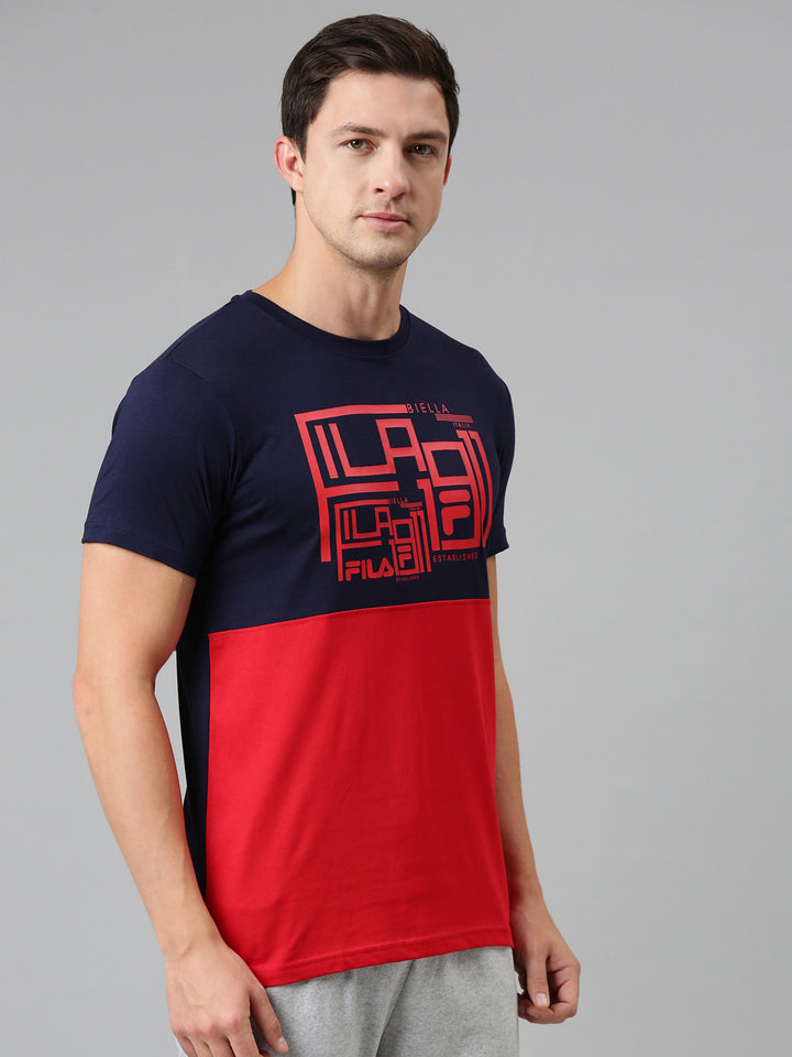 Fila Grey Bam Men's Cut and Sew T-Shirt