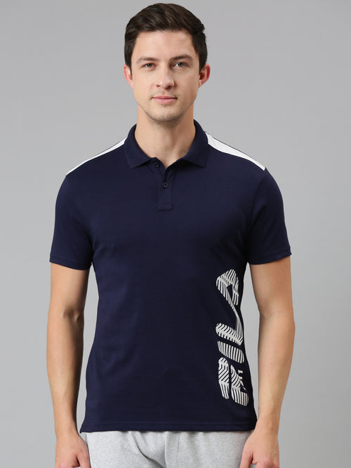 Fila Grey Somnath Men's Cut and Sew Polo