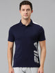 Fila Grey Somnath Men's Cut and Sew Polo