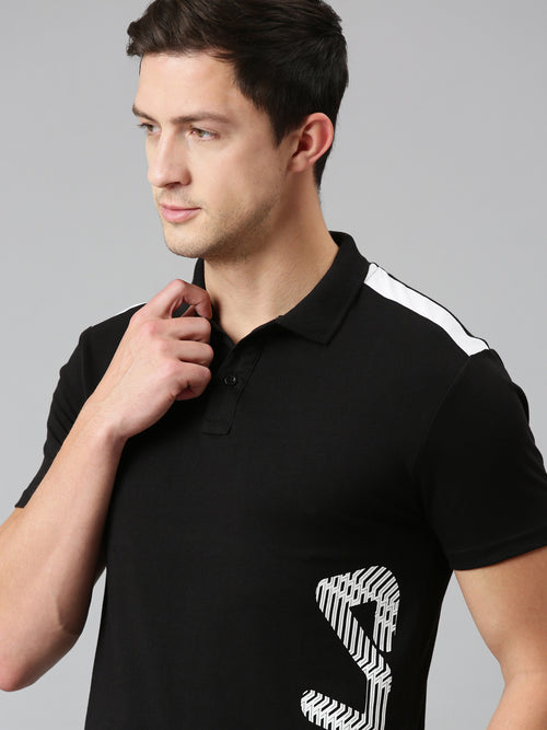 Fila Grey Somnath Men's Cut and Sew Polo