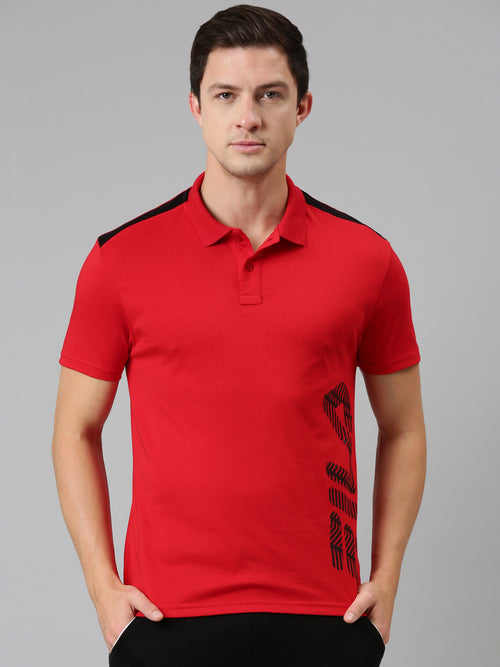 Fila Grey Somnath Men's Cut and Sew Polo