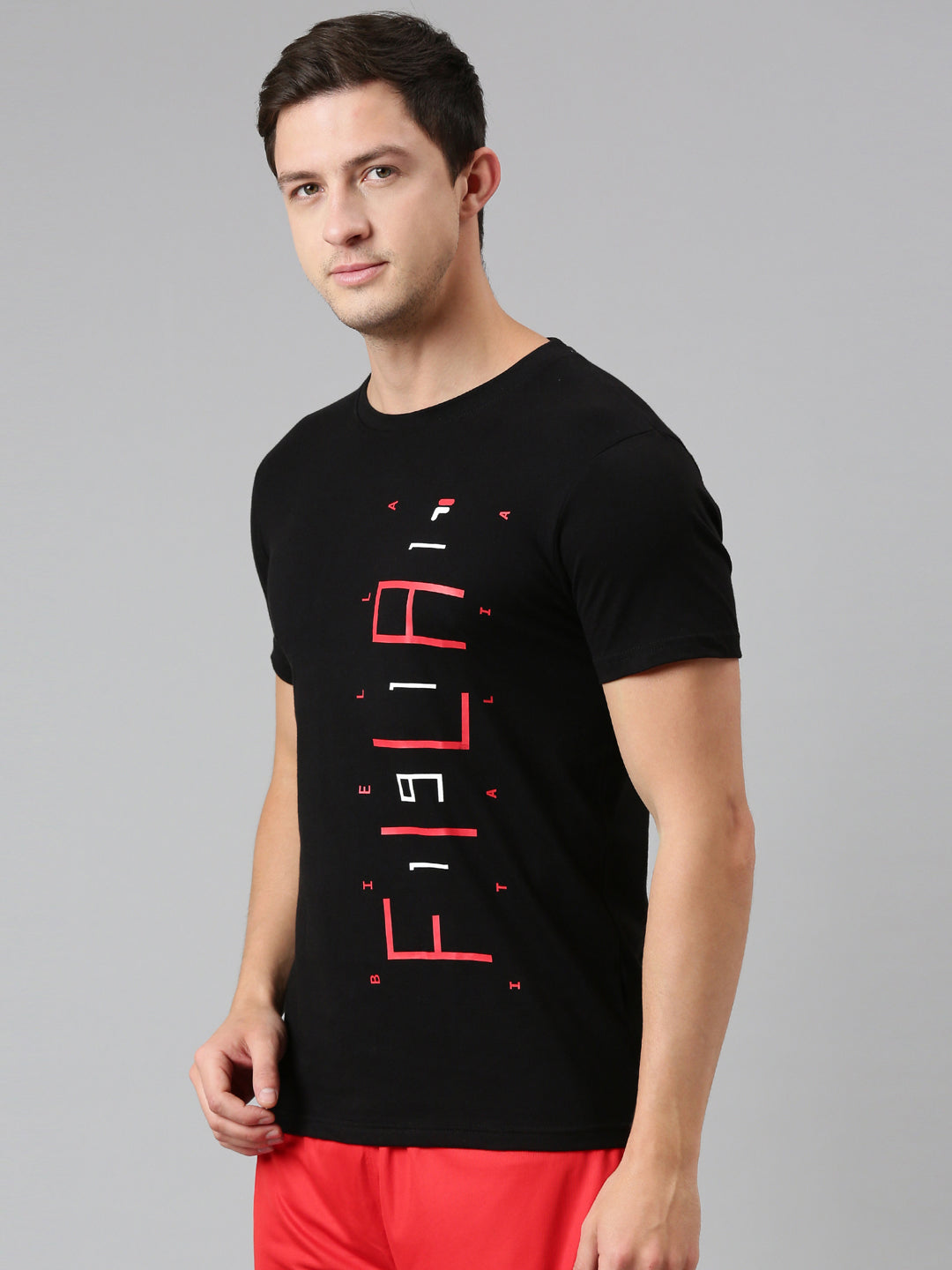Fila Grey Joon Men's Graphic T-Shirt