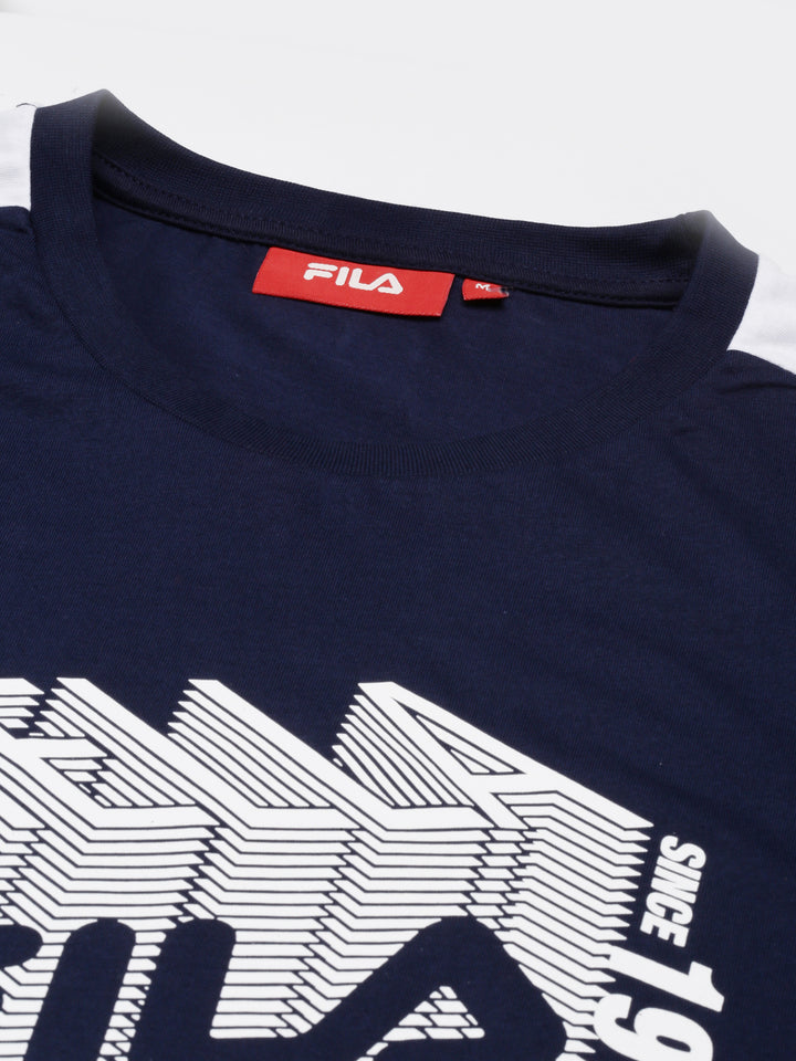 Fila Grey Airesh Men's Graphic T-Shirt