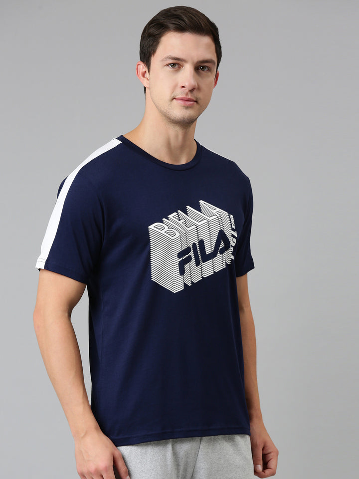 Fila Grey Airesh Men's Graphic T-Shirt