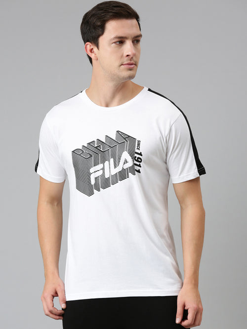 Fila Grey Airesh Men's Graphic T-Shirt