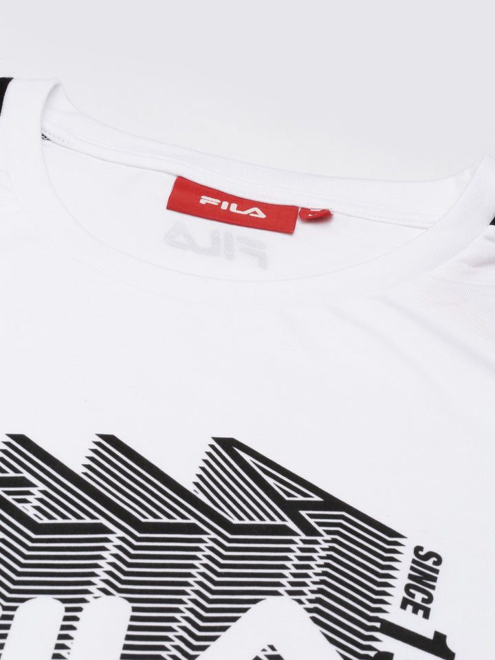 Fila Grey Airesh Men's Graphic T-Shirt