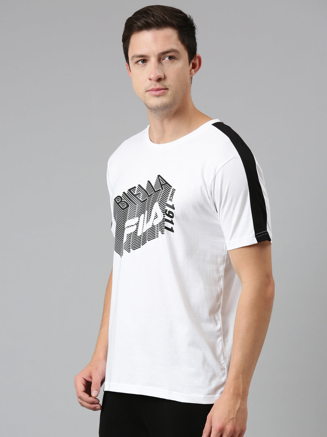 Fila Grey Airesh Men's Graphic T-Shirt