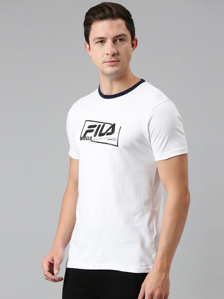 Fila Grey Dhairya Men's Graphic T-Shirt
