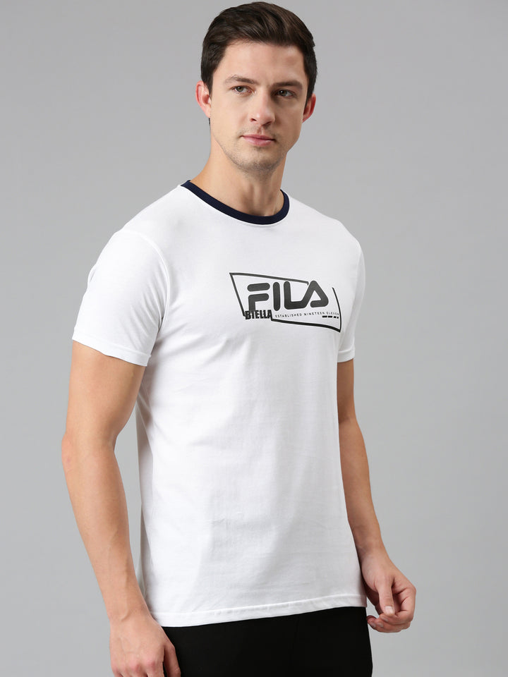 Fila Grey Dhairya Men's Graphic T-Shirt