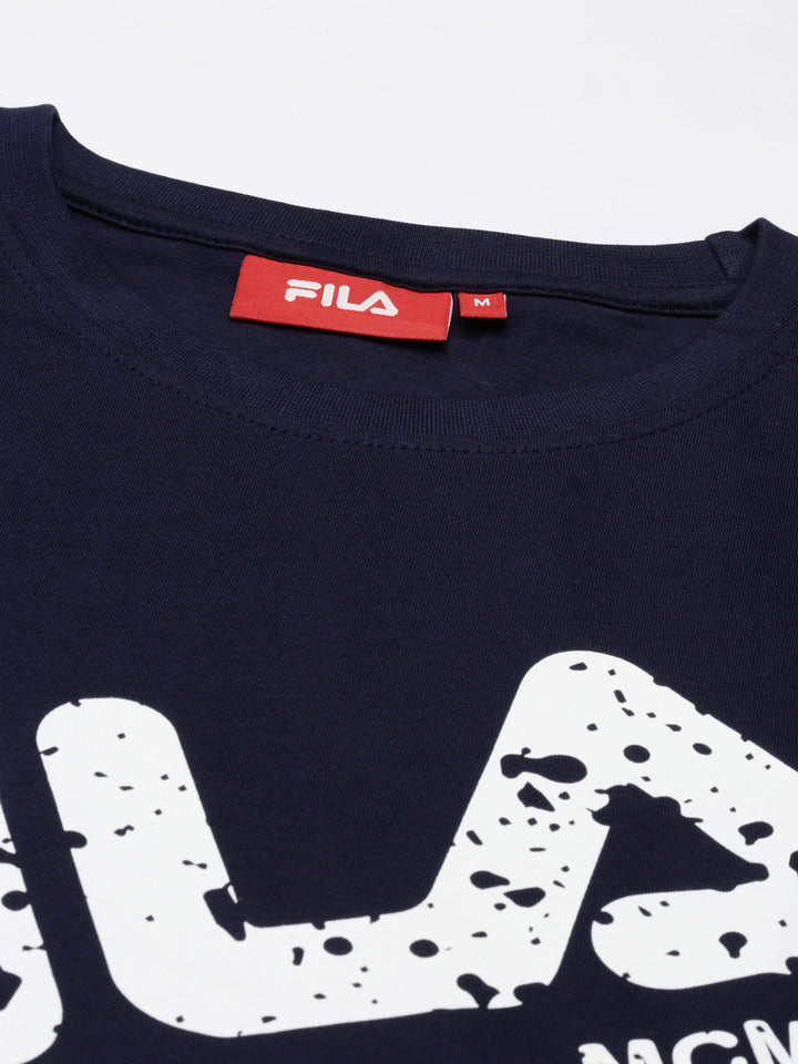 Fila Grey Chuck Men's Graphic T-Shirt