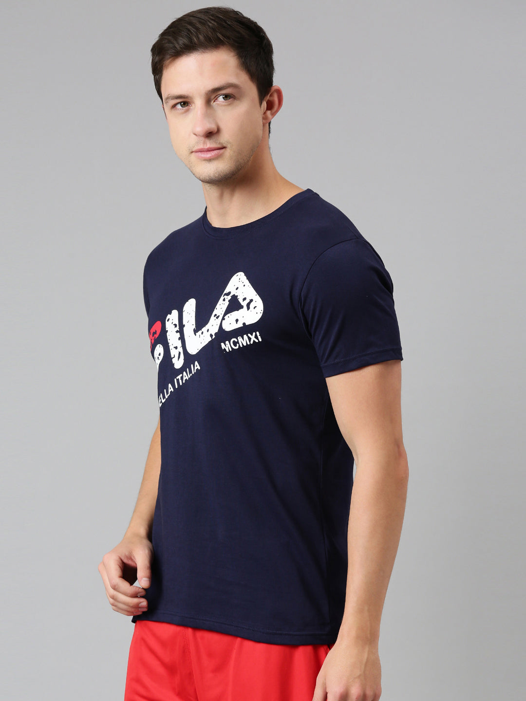 Fila Grey Chuck Men's Graphic T-Shirt