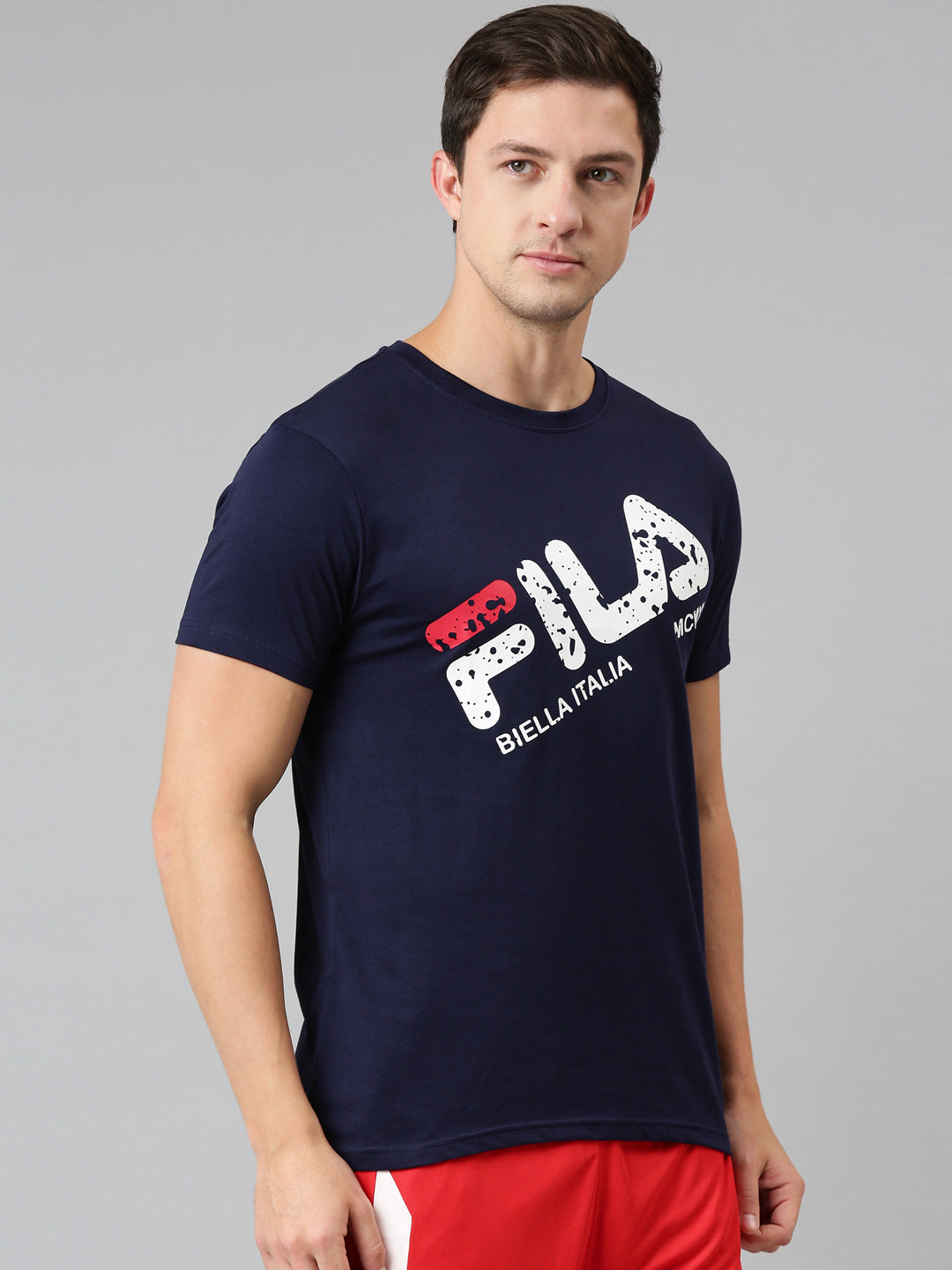 Fila Grey Chuck Men's Graphic T-Shirt