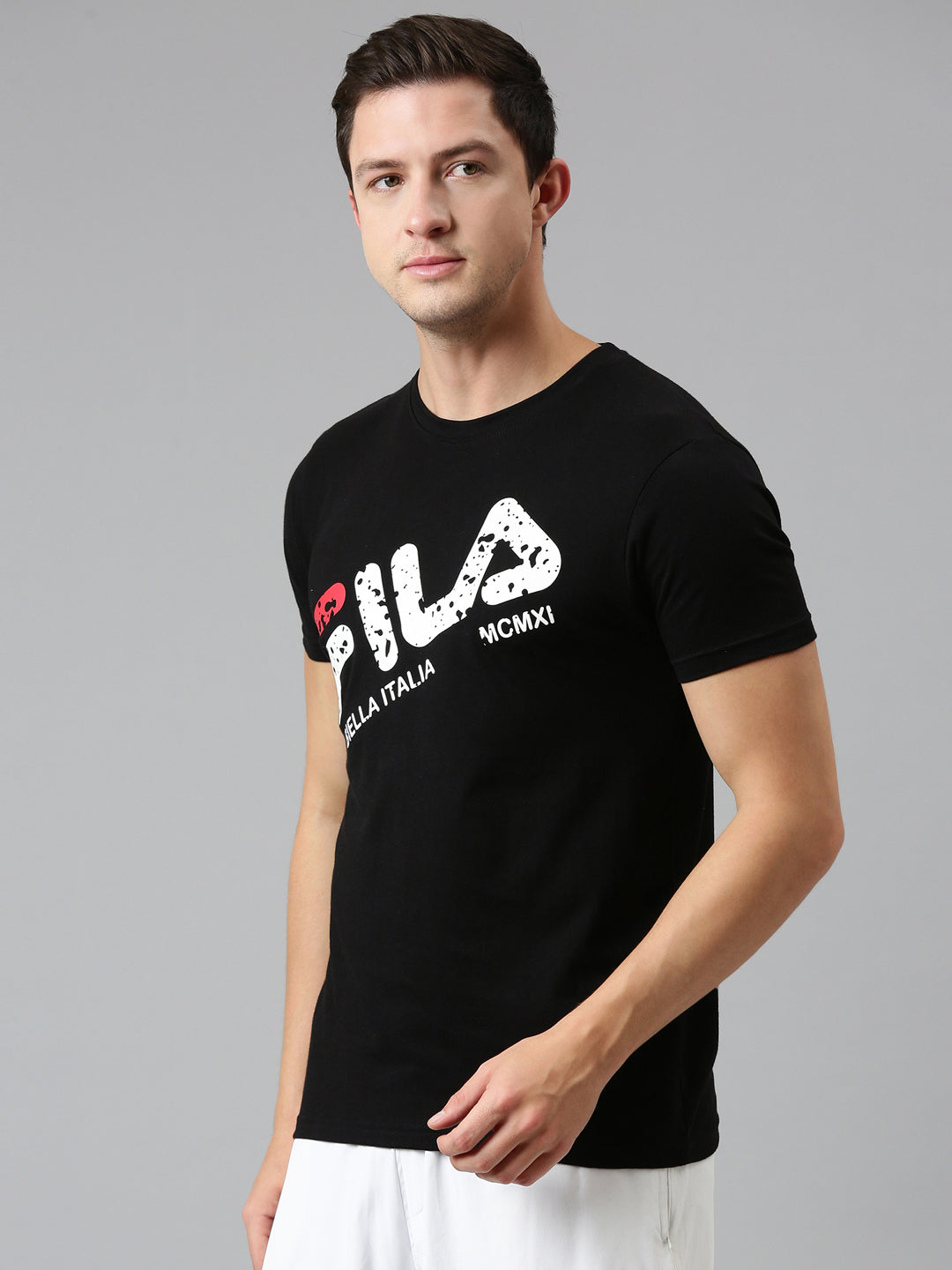 Fila Grey Chuck Men's Graphic T-Shirt