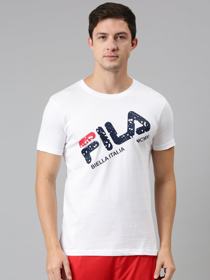 Fila Grey Chuck Men's Graphic T-Shirt