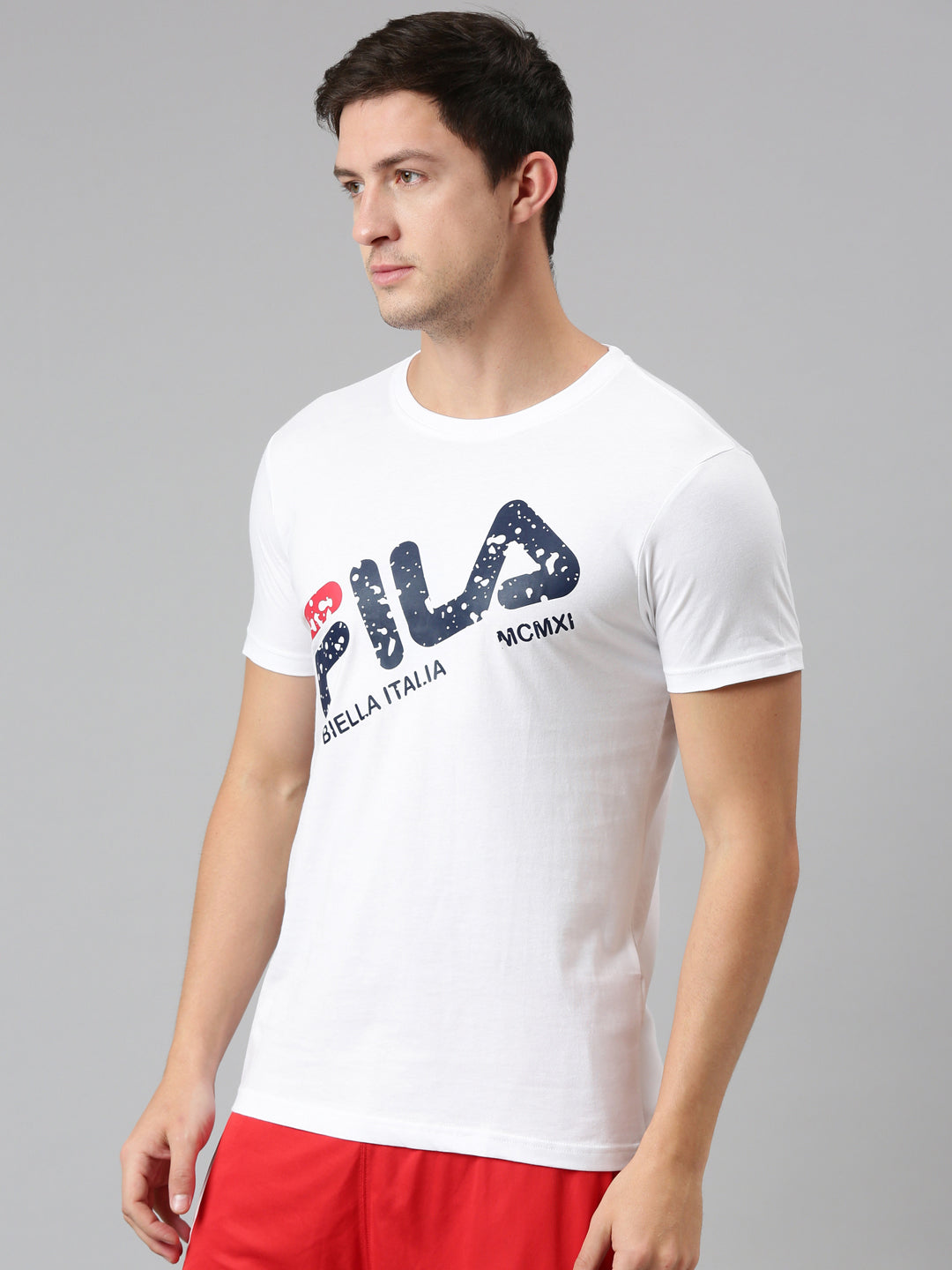 Fila Grey Chuck Men's Graphic T-Shirt