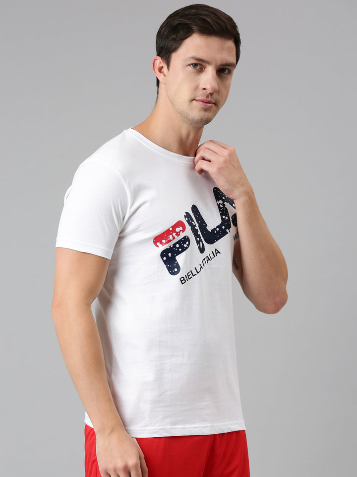 Fila Grey Chuck Men's Graphic T-Shirt