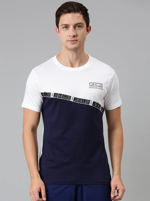 Fila Grey Sahil Men's Cut and Sew T-Shirt