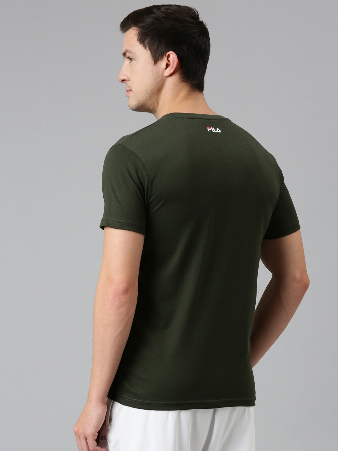 Fila Grey Sahil Men's Cut and Sew T-Shirt