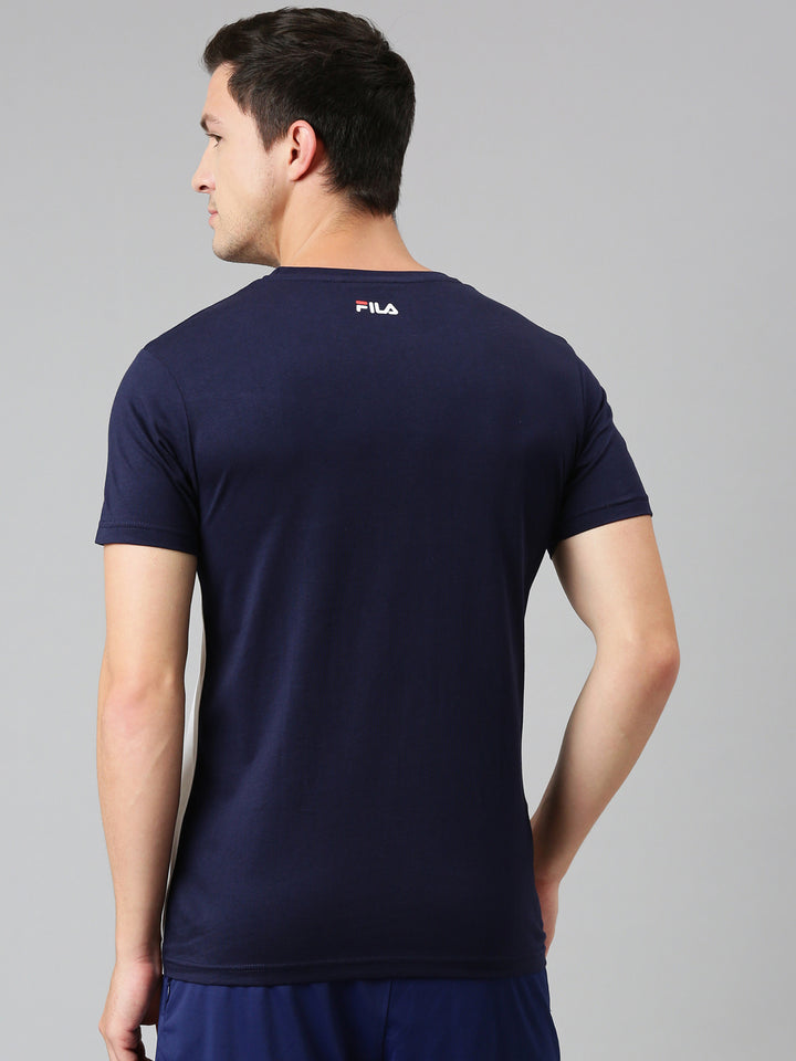 Fila Peacoat Vinod Men's Cut and Sew T-Shirt