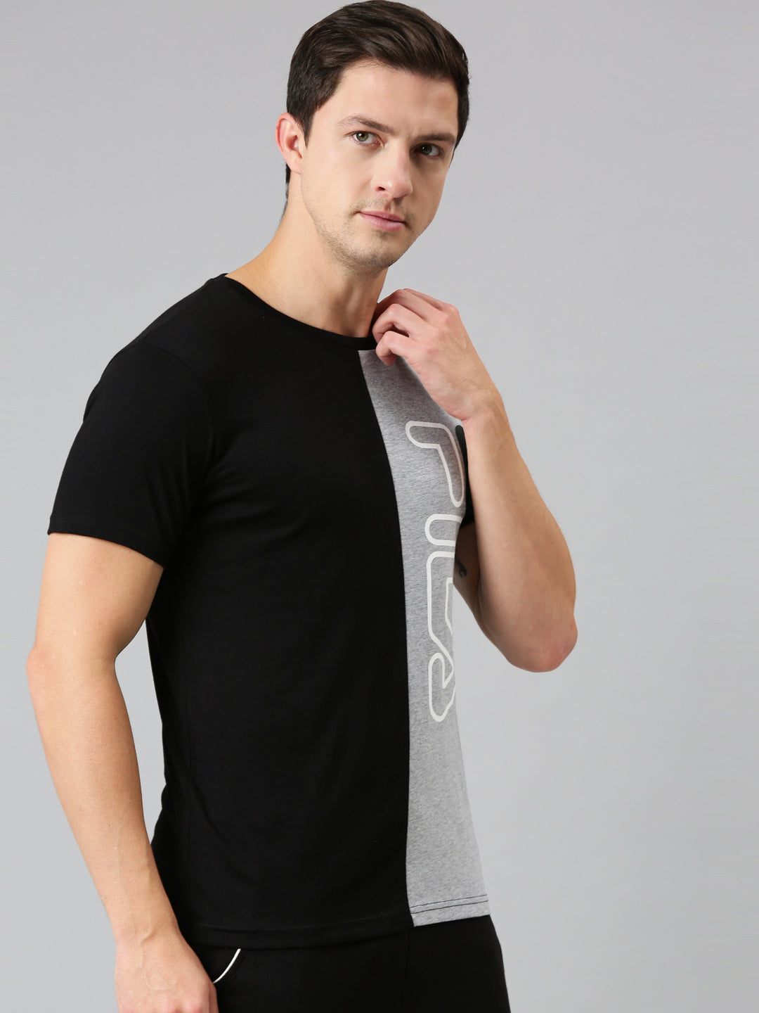Fila Peacoat Tushar Men's Cut and Sew T-Shirt