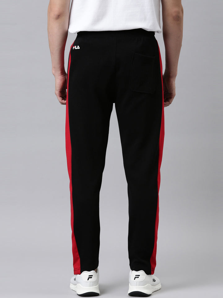 Fila White Jimin Men's Cut and Sew Track Pants
