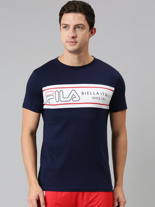 Fila Pink Mohan Men's Logo T-Shirt