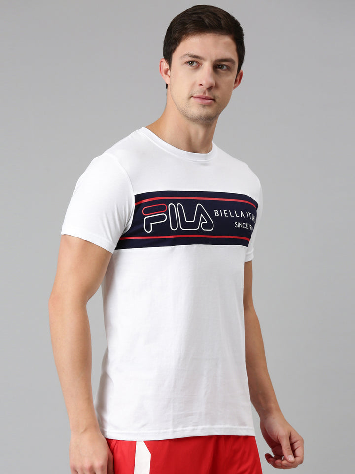 Fila Pink Mohan Men's Logo T-Shirt