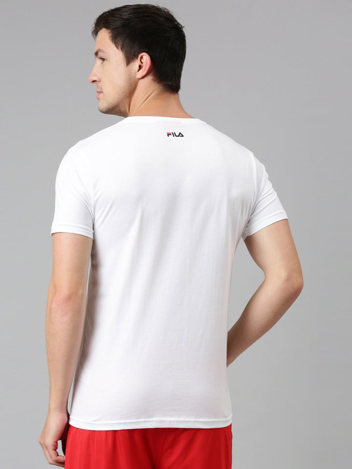 Fila Pink Mohan Men's Logo T-Shirt