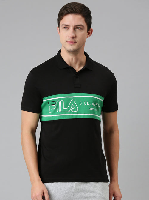 Fila Pink Shyam Men's Cut and Sew Polo