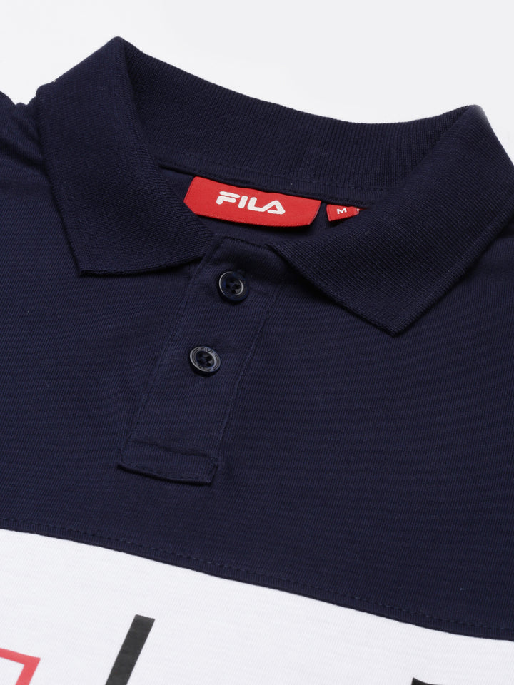 Fila Pink Tannie Men's Cut and Sew Polo