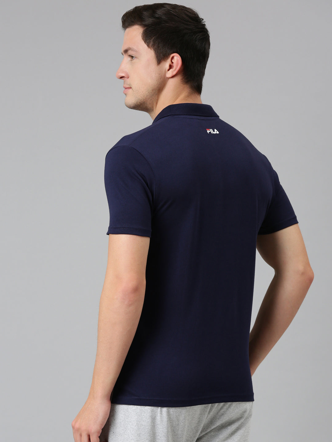 Fila Pink Tannie Men's Cut and Sew Polo