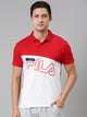 Fila Pink Vikas Men's Cut and Sew Polo