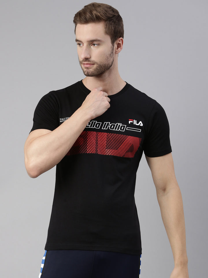 Fila Red Canca Men's Graphic T-Shirts