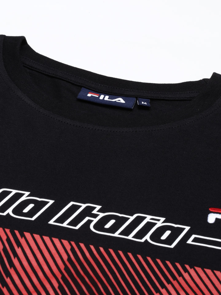 Fila Red Canca Men's Graphic T-Shirts
