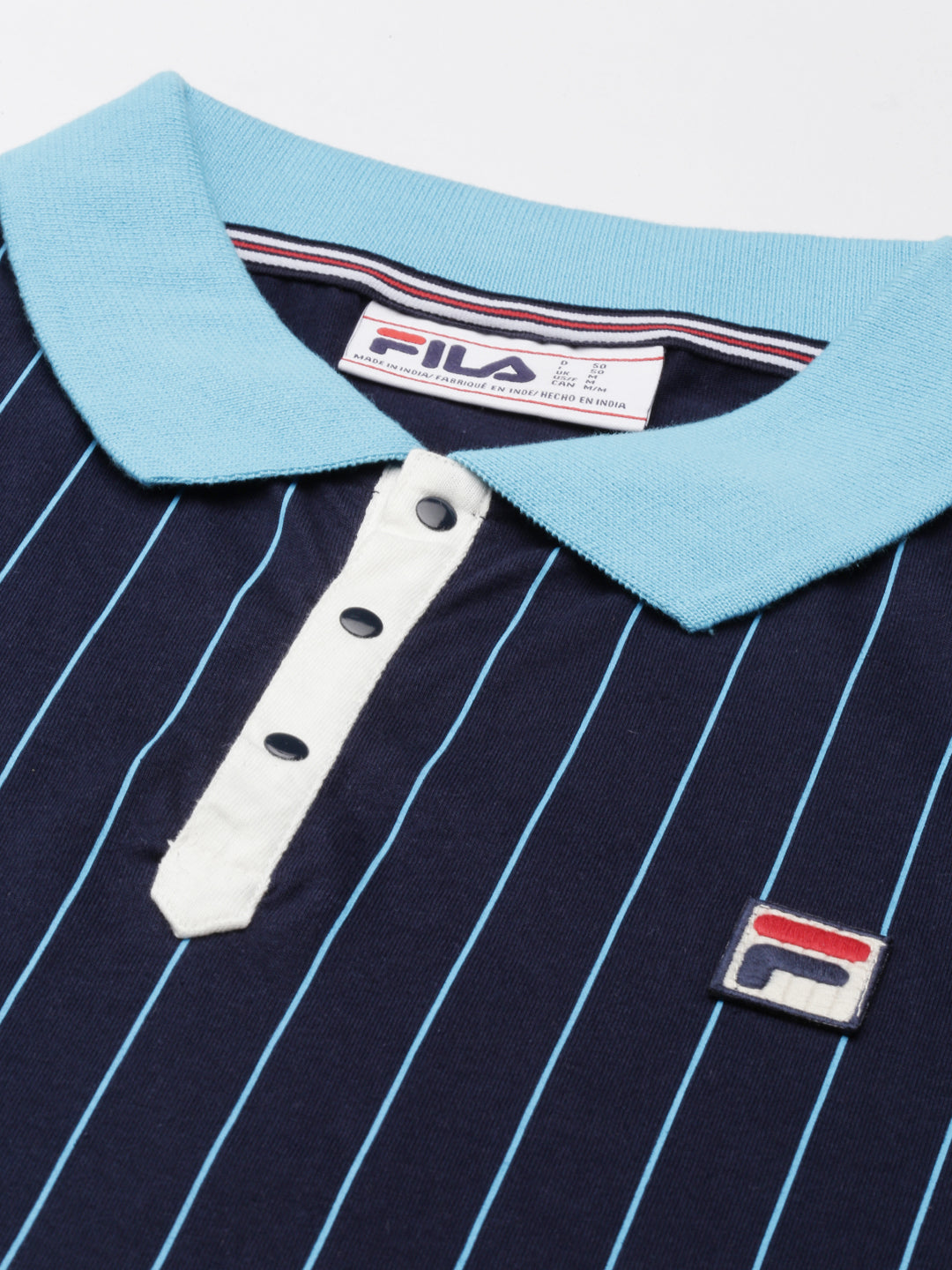 Fila Grey Bb1 Men's Striper Polos