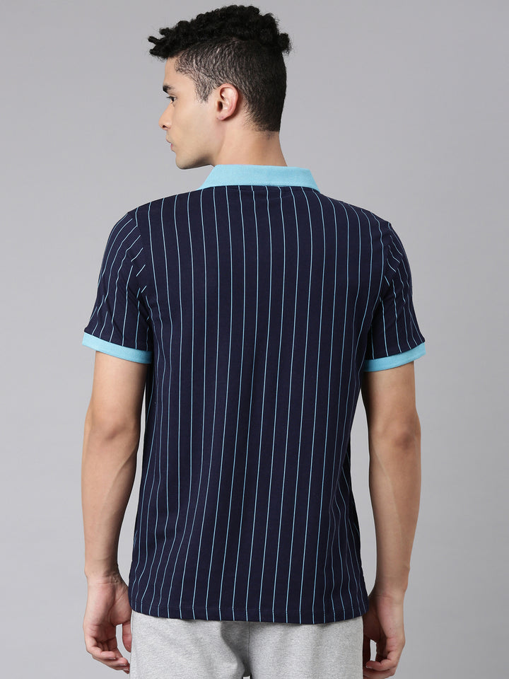 Fila Grey Bb1 Men's Striper Polos