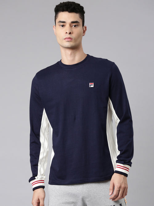 Fila Peacoat Silas Men's Cut and Sew T-Shirt