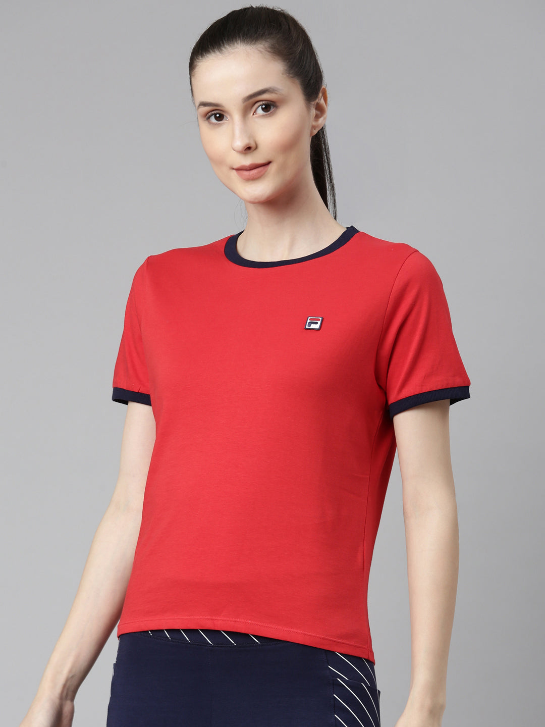 Fila Red Marcia Women's Short Sleeve T-Shirt