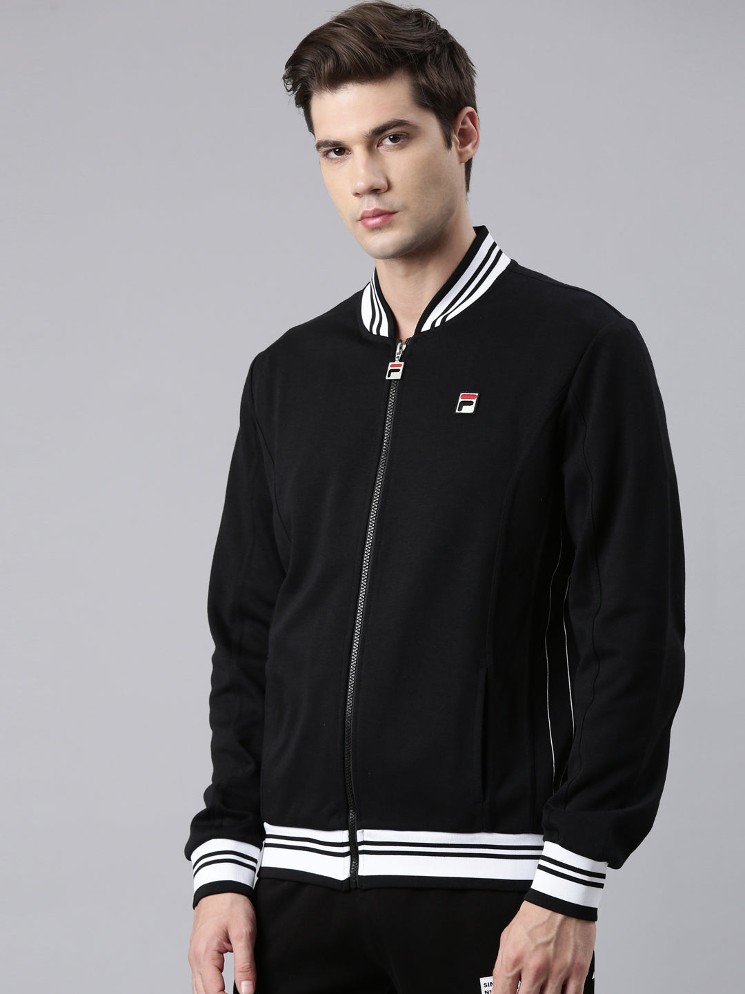 Fila Black Settanta 2 Men's Track Jacket