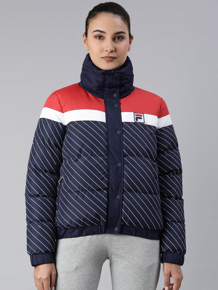 Fila Black Lottie Women's Quilted Jacket