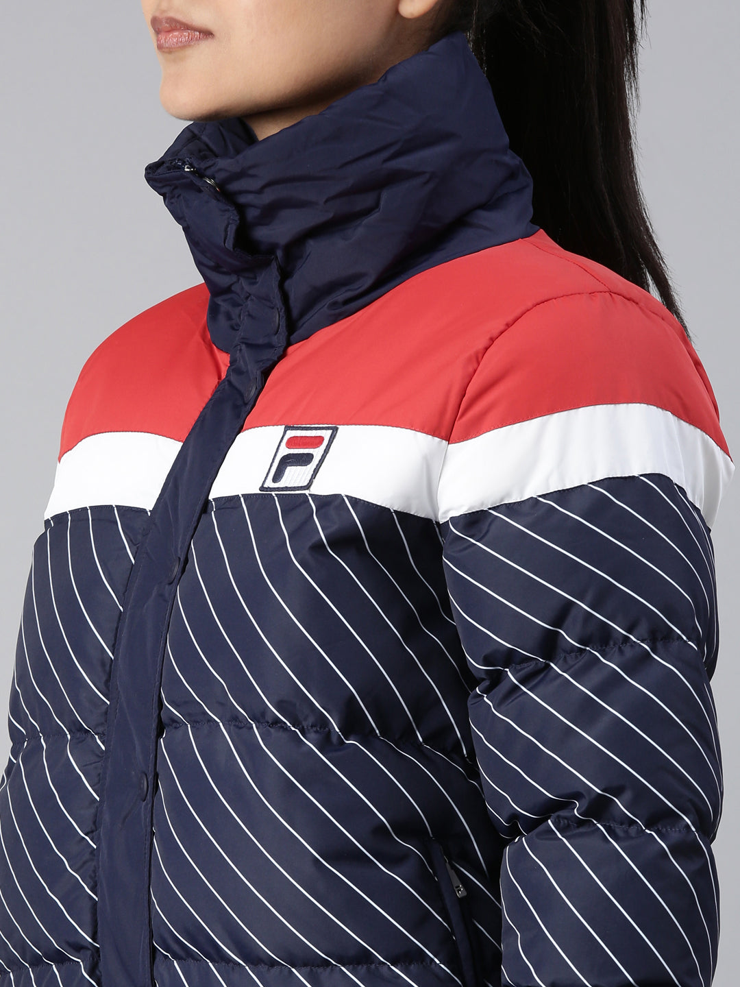Fila Black Lottie Women's Quilted Jacket