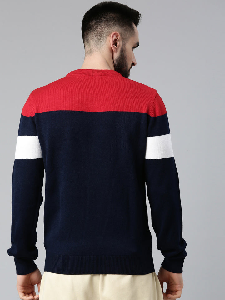 Fila Red Abner Men's Long Sleeve Sweater