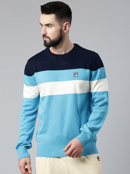 Fila Black Abner Men's Long Sleeve Sweater